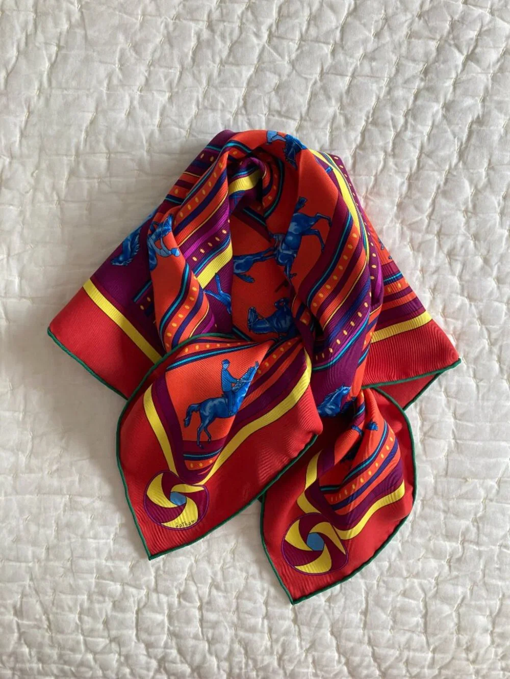 NWT Hermes Sequences Silk Scarf
